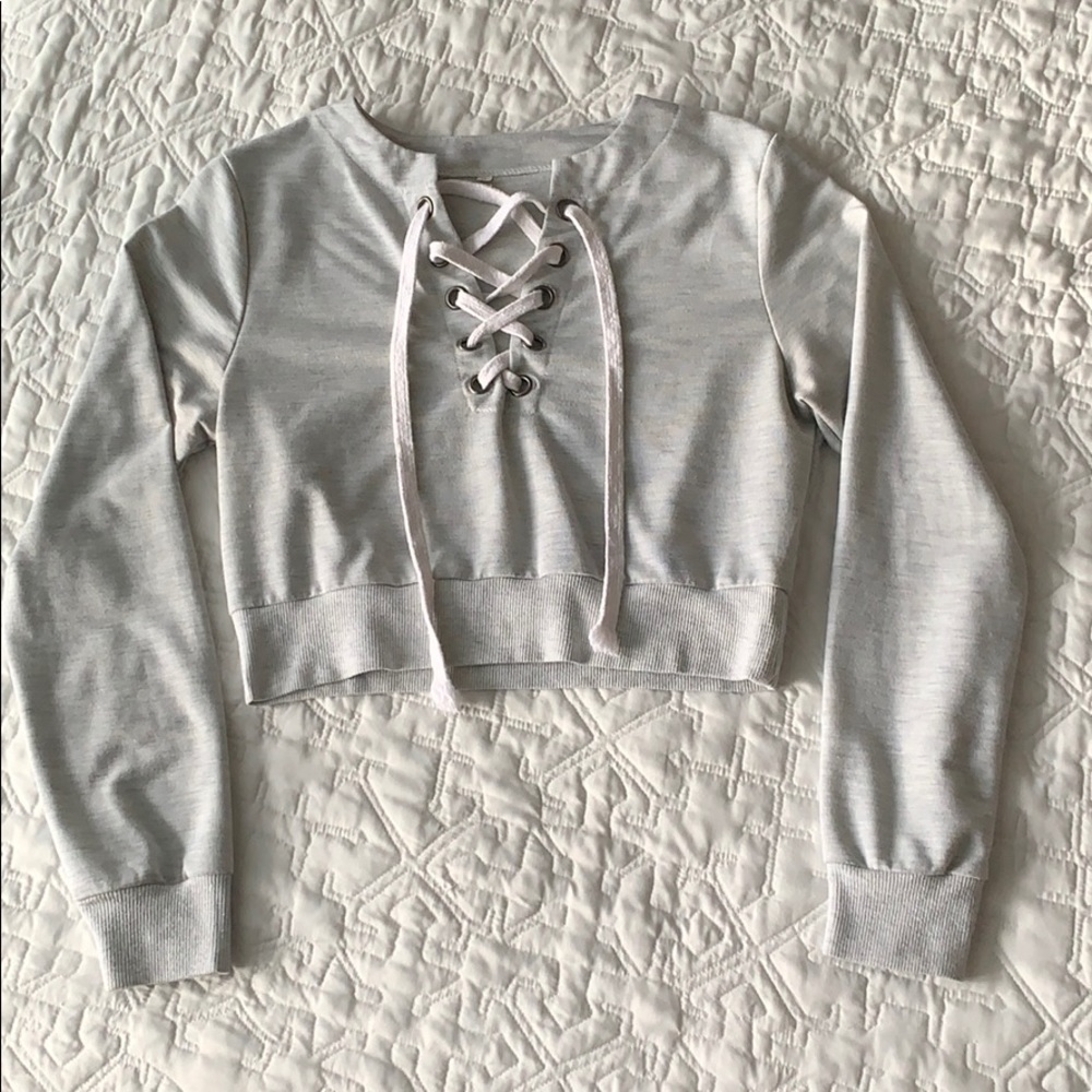 Crop Sweat Shirt